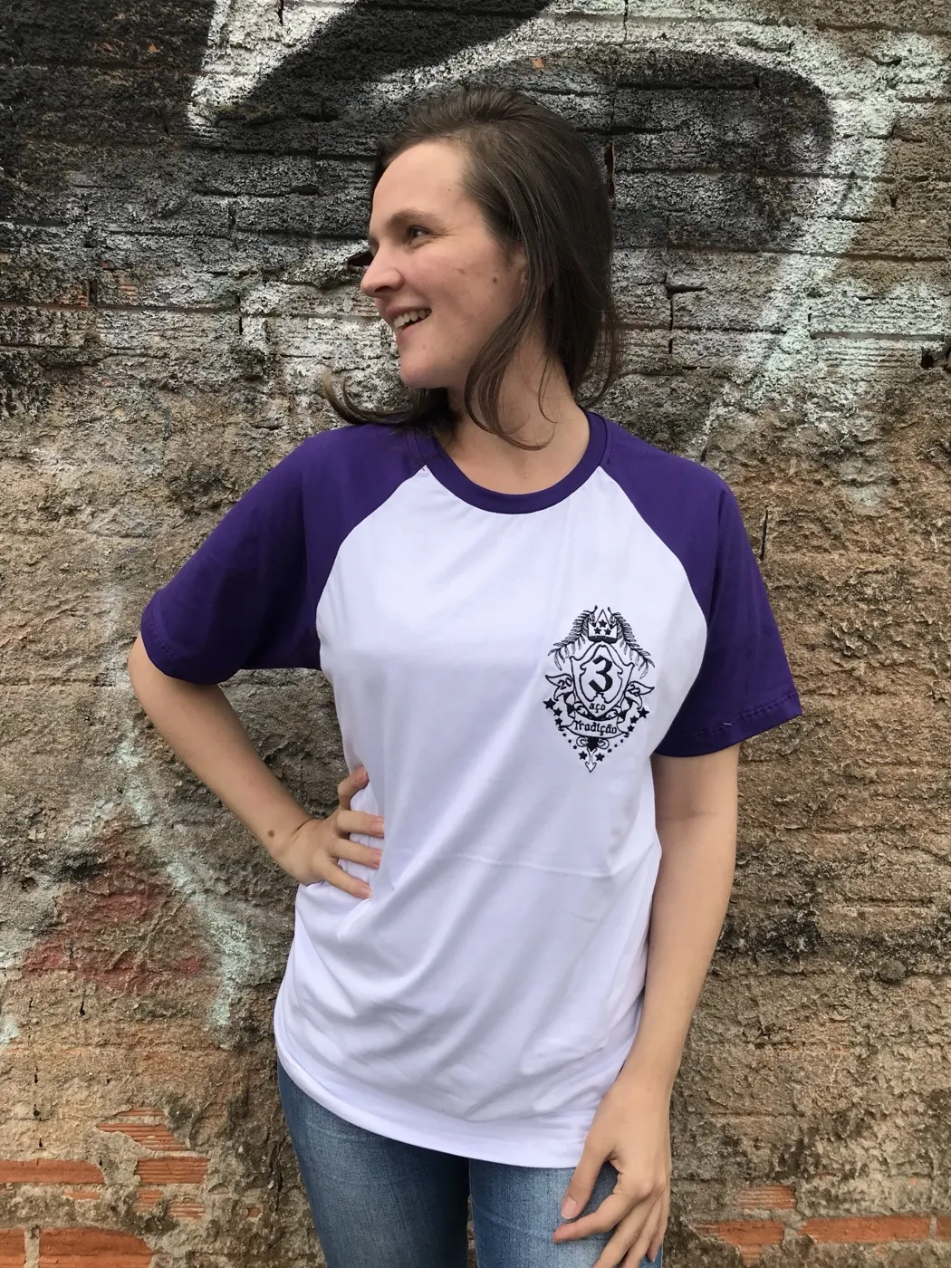 Camiseta Manga Raglan personalizada Jana Jô — foto 3