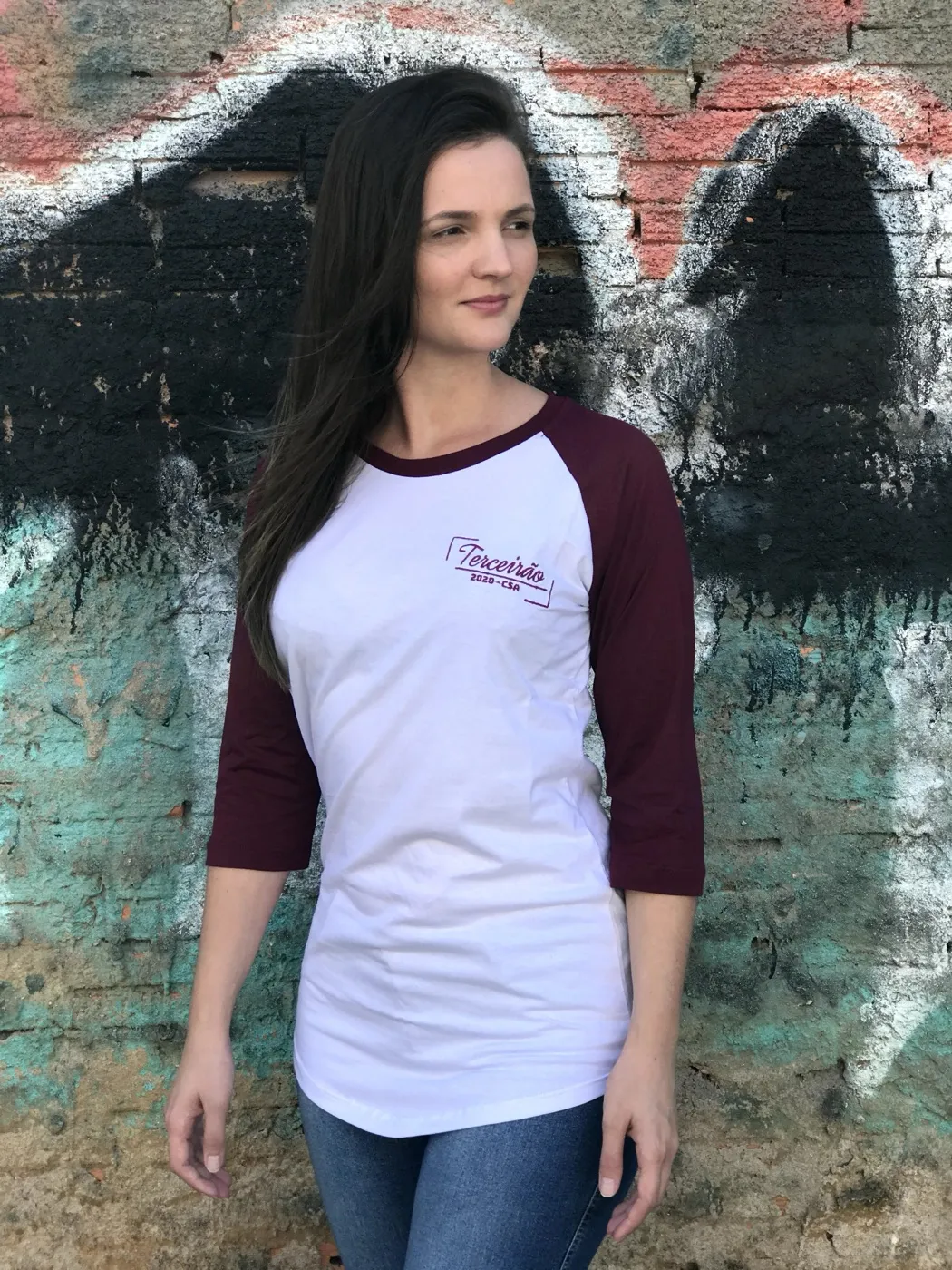 Camiseta Manga Raglan personalizada Jana Jô — foto 4