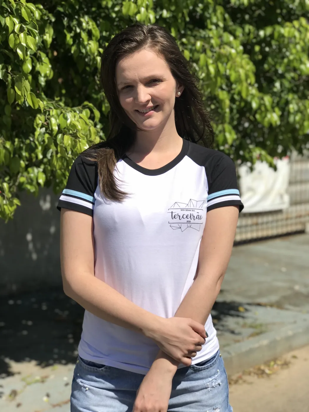 Camiseta Manga Raglan personalizada Jana Jô — foto 8
